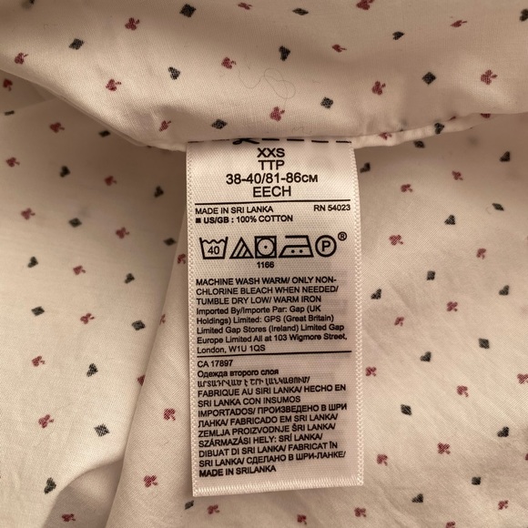 Banana Republic Luxe Poplin Shirt (Size XXS) - Picture 5 of 6